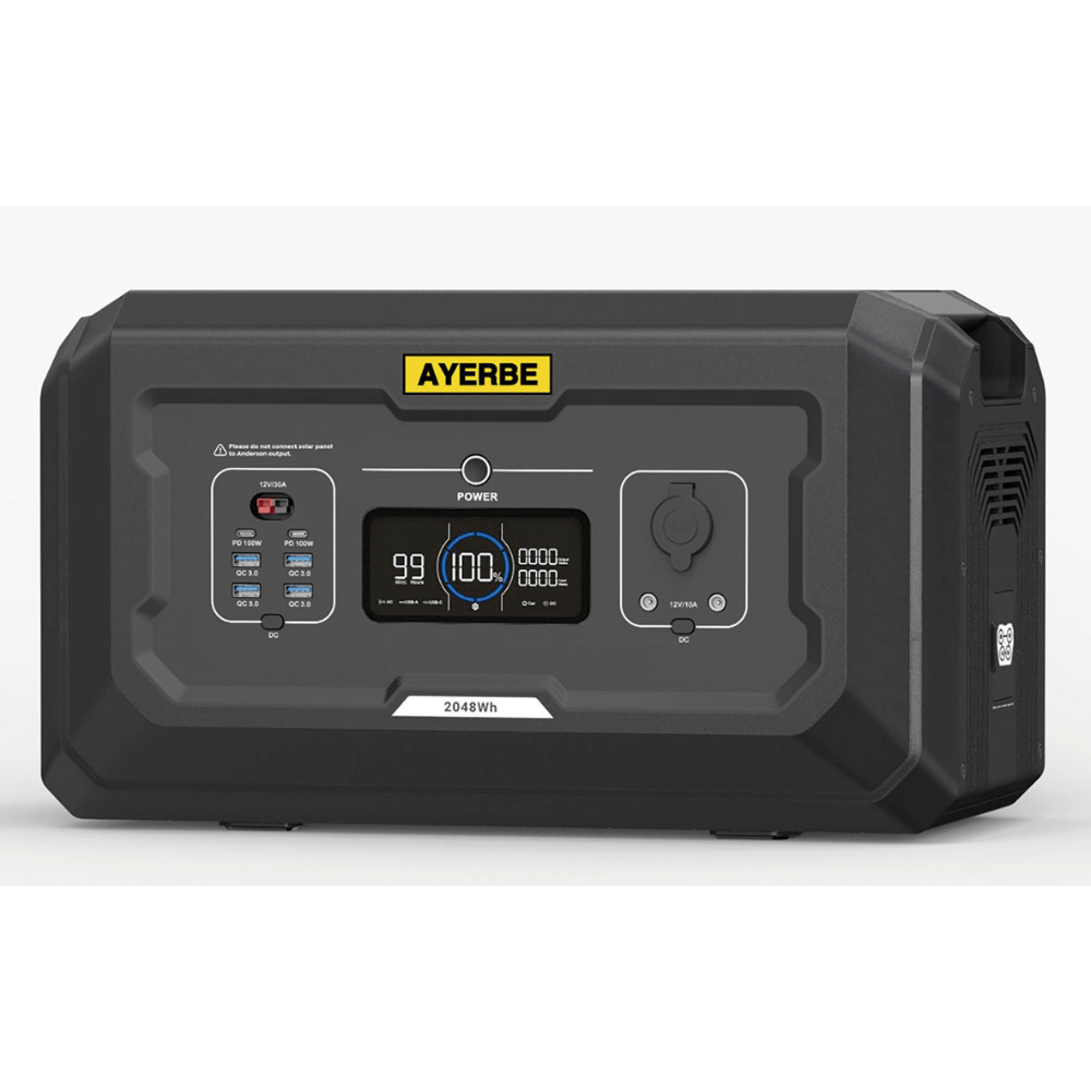 Bateria Externa 2048Wh  para Estações de Energia Ayerbe 5447035