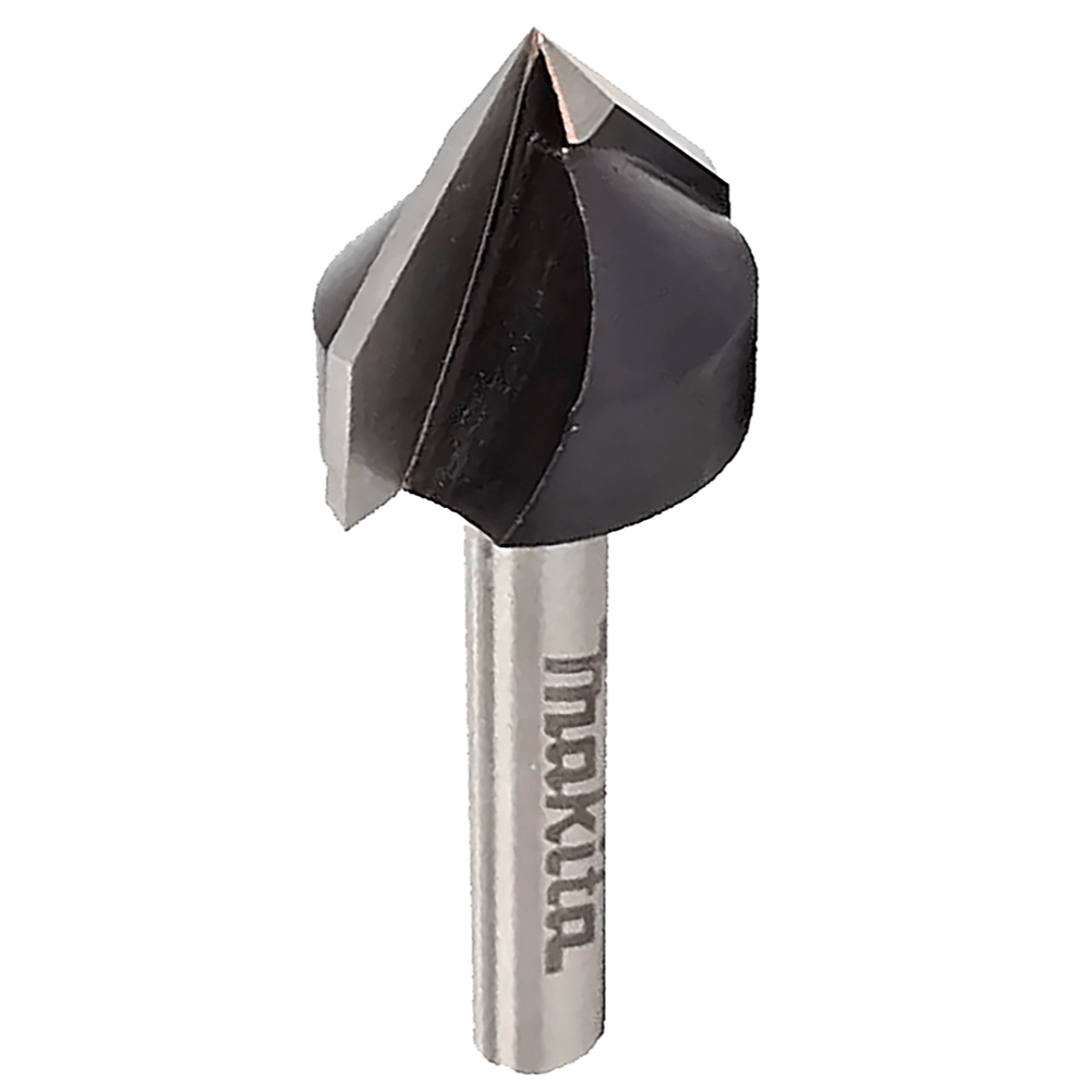 Fresa Ø 12mm em "V" 2 Filos  90º 28,6 Makita D-68242