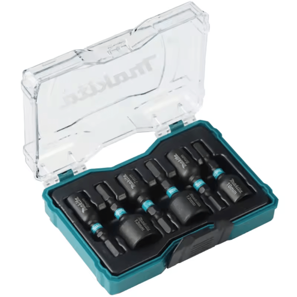 Jogo de chaves de Impacto 1/4" HEX Makita E-15768 