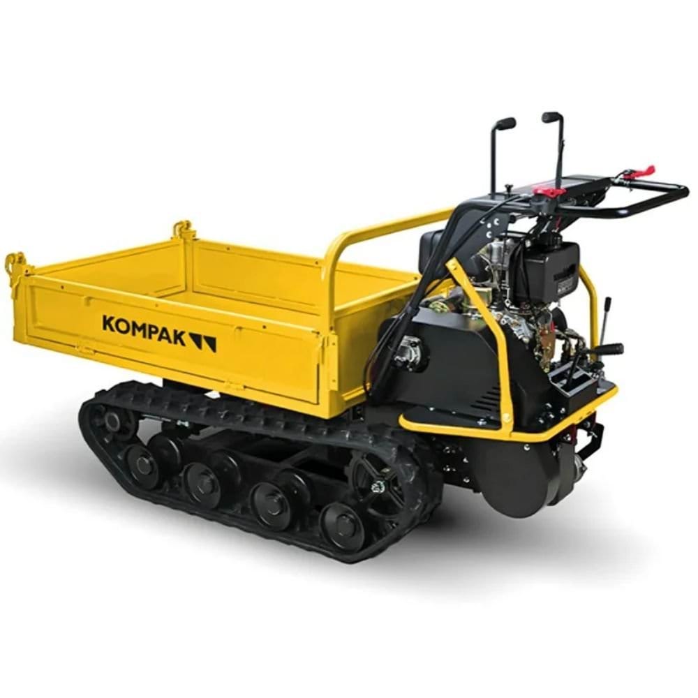 Mini Dumper de Rastos Gasolina 500 Kg 7 Hp 3+1 Velocidades C/ Elevação Kompak MD500-H4B