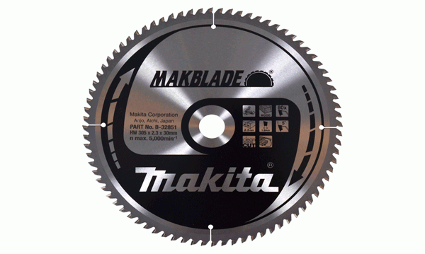 Disco MakBlade 350x30mm 80D Makita B-32581