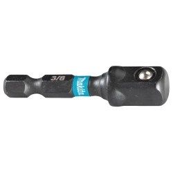 Adapatador P/ Pontas IMPACT BLACK 1/4 A 3/8" 50mm Makita B-66868
