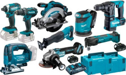 Kit Combo de 9 Máquinas 18V Profissional Makita DDF482PRO13