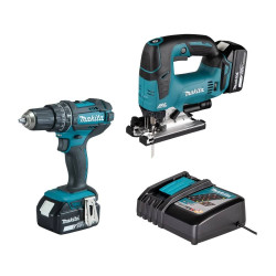 Berbequim DHP482Z + Serra tico-tico DJV182Z Makita DHP482PRO11