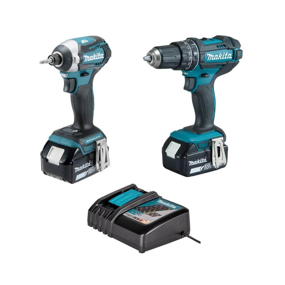 Kit Combo 2 Máquinas 18V DHP482Z + DTD154Z Makita DHP482PRO5