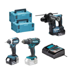 Kit 3 Máquinas 18V DHR171Z + DHP482Z + DTD153Z Makita DHR171PRO2