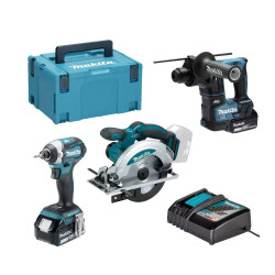 Kit Combo 18V DHR171Z + DTD154Z + DSS610Z Makita DHR171PRO3