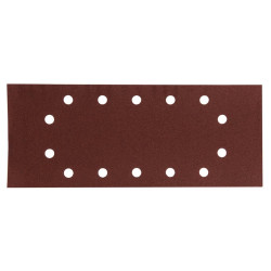 Lixa 115x280mm G180 14 Furos 10pcs Makita P-33065