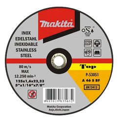 Disco De Corte 125mm Para Inox Makita P-53051