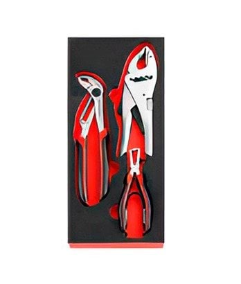 Módulo De 3 Alicates Em Espuma Facom MODM.CPE3A