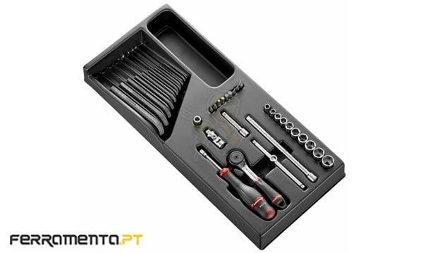 Módulo de Chaves de Caixa 1/4” Facom MOD.R161-26