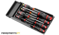 Módulo de 8 Chaves de Fenda/Phillips Facom MOD.AT1