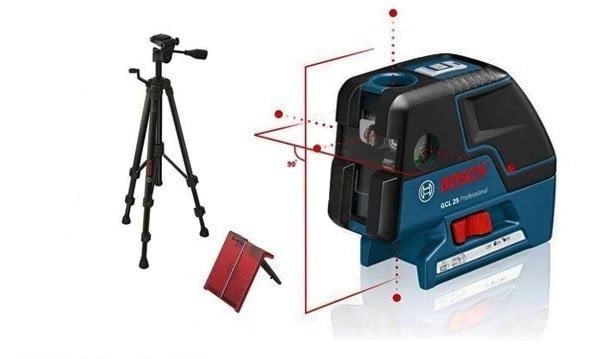 Nível Laser 5 Pontos Bosch GCL 25 Professional + BT150