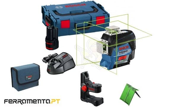 Nivel laser Autonivelante Bosch GLL 3-80 CG + BM1 Professional