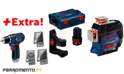 Nivel Laser Autonivelante Bosch GLL 3-80 C + BM1 Professional