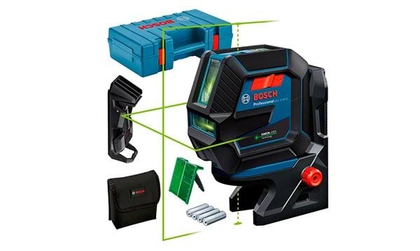 Nível Laser de Linhas GCL 2-50 G + RM10 + DK 10 BOSCH 0601066M02