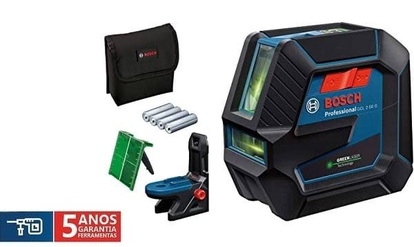Nível laser de linhas + RM 10 Bosch GLL 2-15 G
