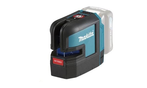 Nível laser em cruz 12V Makita SK106DZ