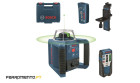 Nível Laser Giratório 300m Verde Bosch GRL 300 HVG + RC1 + WM4 + LR 1G