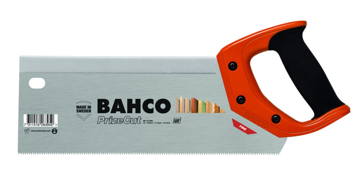 Serrote de costas - dente temperado Bahco NP-12-TEN