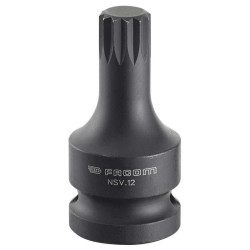 Chaves de Caixa de Impacto 1/2" XZN12 Facom NSV.12