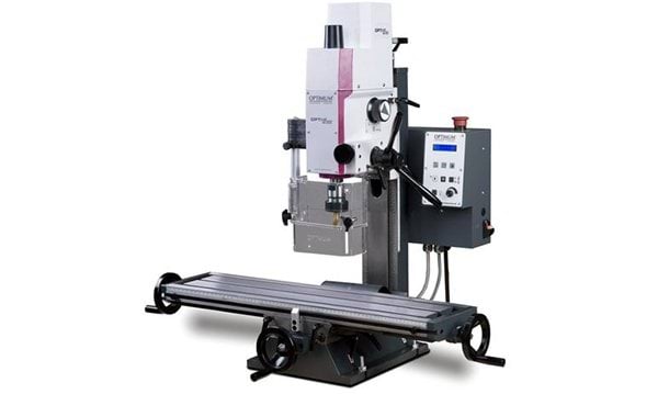 Máquina de Furar e Fresar 230V Optimum MH 20VL