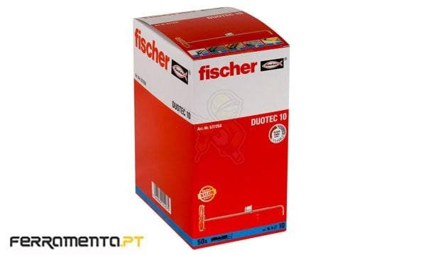 Pack 50 Buchas Basculantes DUOTEC 10 50un Fischer 537258