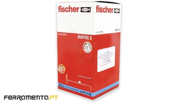 Pack 25 Buchas Basculantes DUOTEC 10 S 25un Fischer 537259