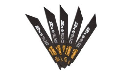 Pack 5 Lâminas Extreme 2X BIM p/ Serra Sabre DeWalt DT2408L-QZ