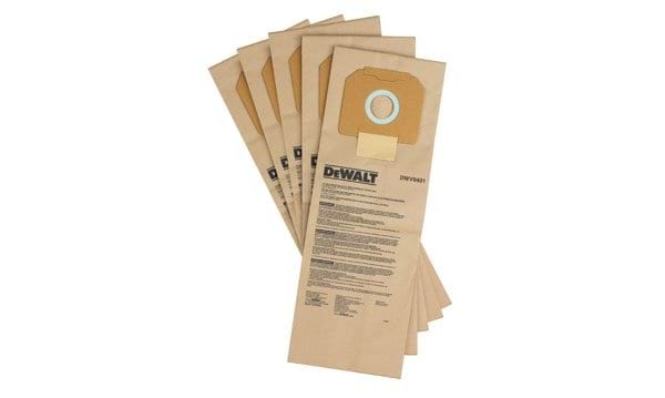 Pack de 5 Sacos de Papel DeWalt DWV9401-XJ