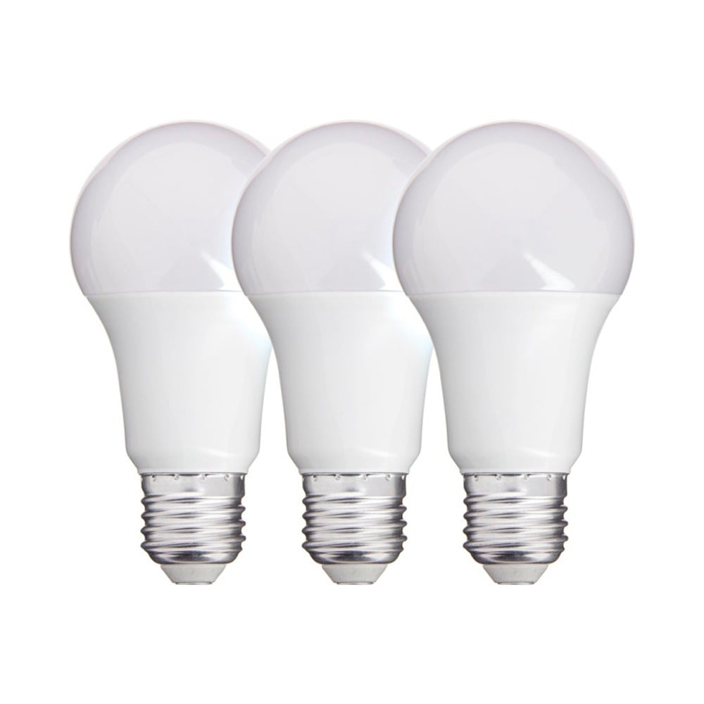Lâmpadas LED A60 E27 806LM 3000K 2+1 Xanlite PACK21EE806GIW