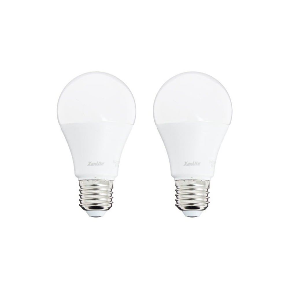 Lâmpadas LED A60 E27 806LM 2700K 2Un Xanlite PACK2EE806G