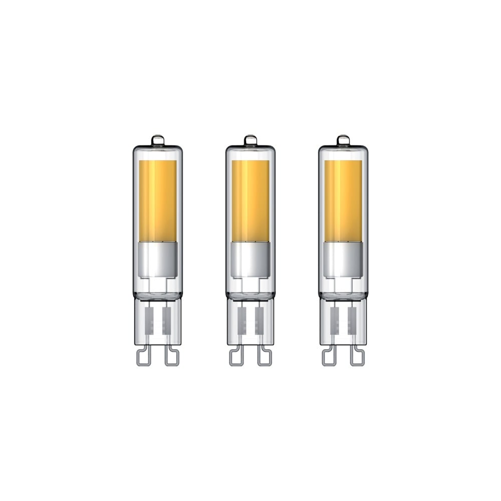 Pack de 3 LâmpadasLED G9 200LM 2700K Xanlite PACK3ALG9200