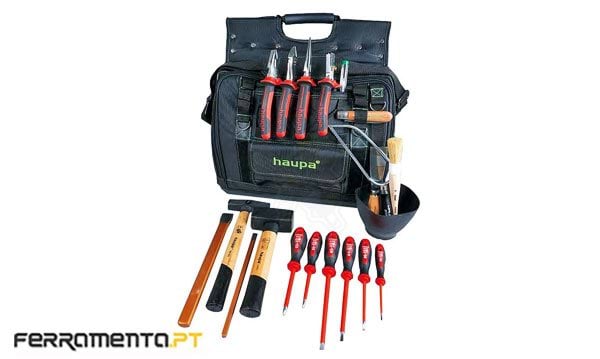 Pasta com 20 Ferramentas ProBag Haupa 220814