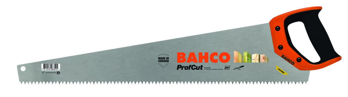Serrote para madeira de construção Bahco PC-24-TIM