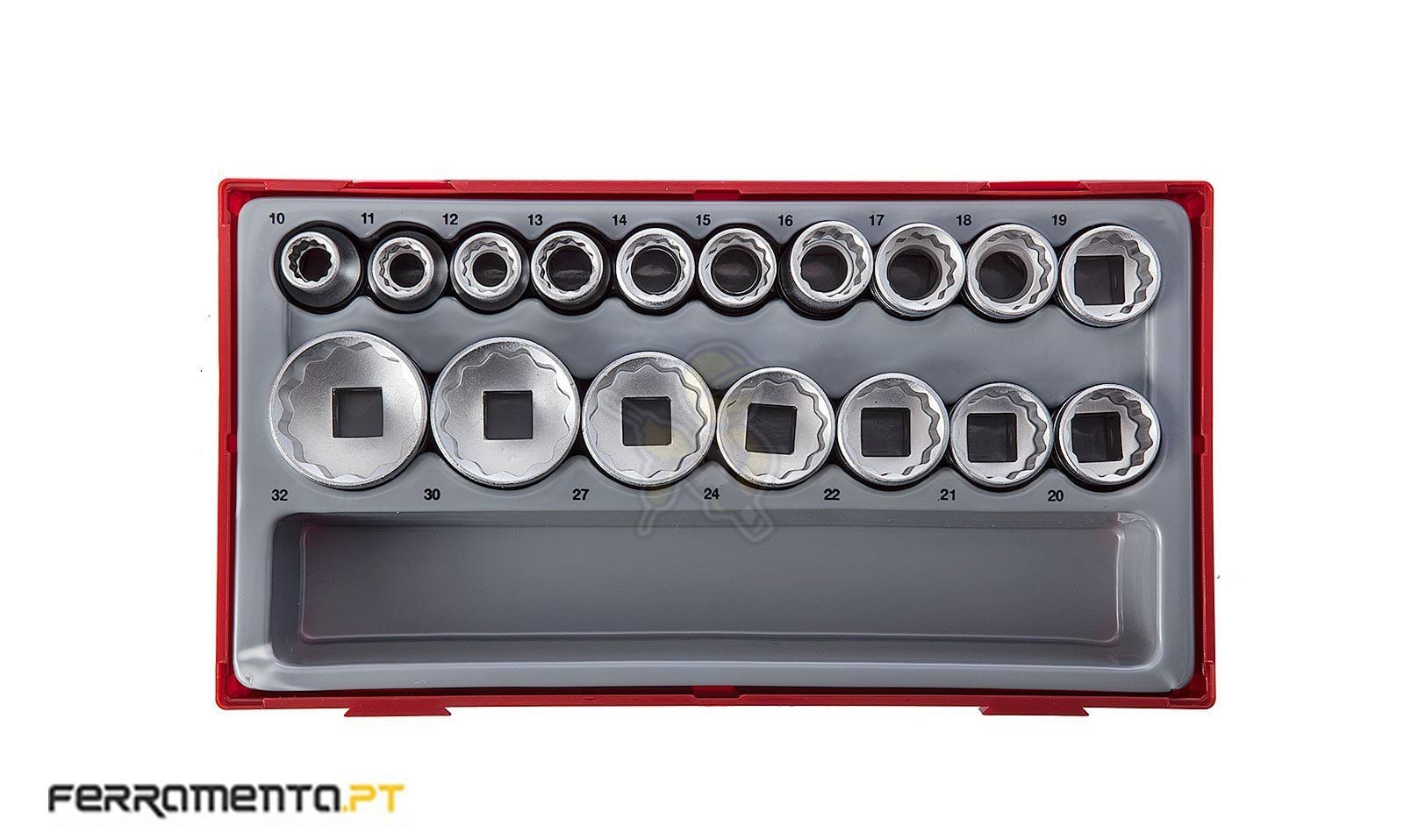 Conjunto de peças métricas de 12 pontos Teng Tools TT1217