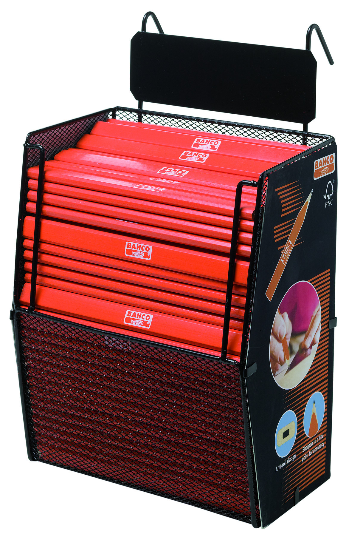 EXPOSITOR DE 200 LÁPIS P-HB Bahco PENCIL-200-DISP