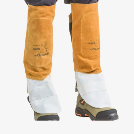 Perneiras de Proteção para Soldador – XL Mundo Guante SD4-XL