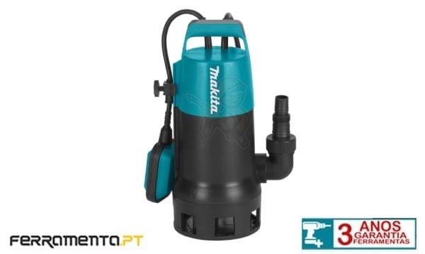 Eletrobomba subemersível águas sujas Makita PF1010