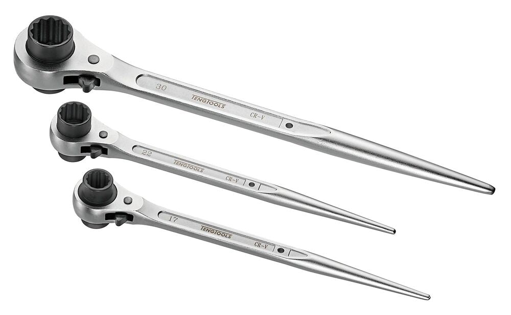 Chave de catraca para construção 19 x 24 mm Tengtools PGW1924