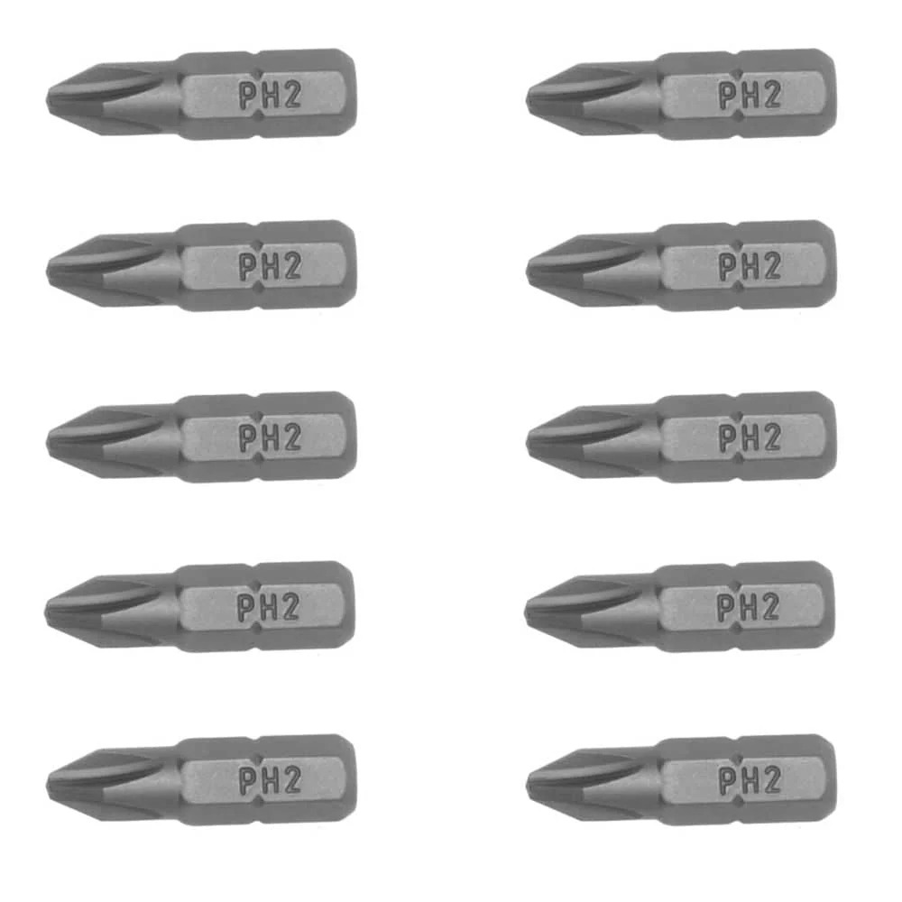 Ponta de Aparafusar 1/4" PH2 × 10 (25 mm) Teng Tools PH2500210