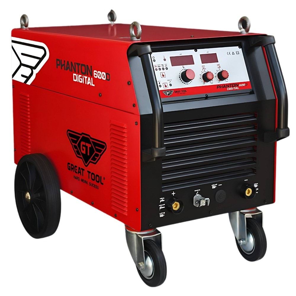 Great Tool RECTIFICADOR SOLDADURA PHANTON DIGITAL 600 D COMPLETO 