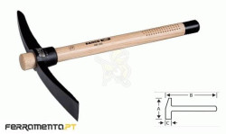 Picareta com Cabo de Madeira Bahco 495-600
