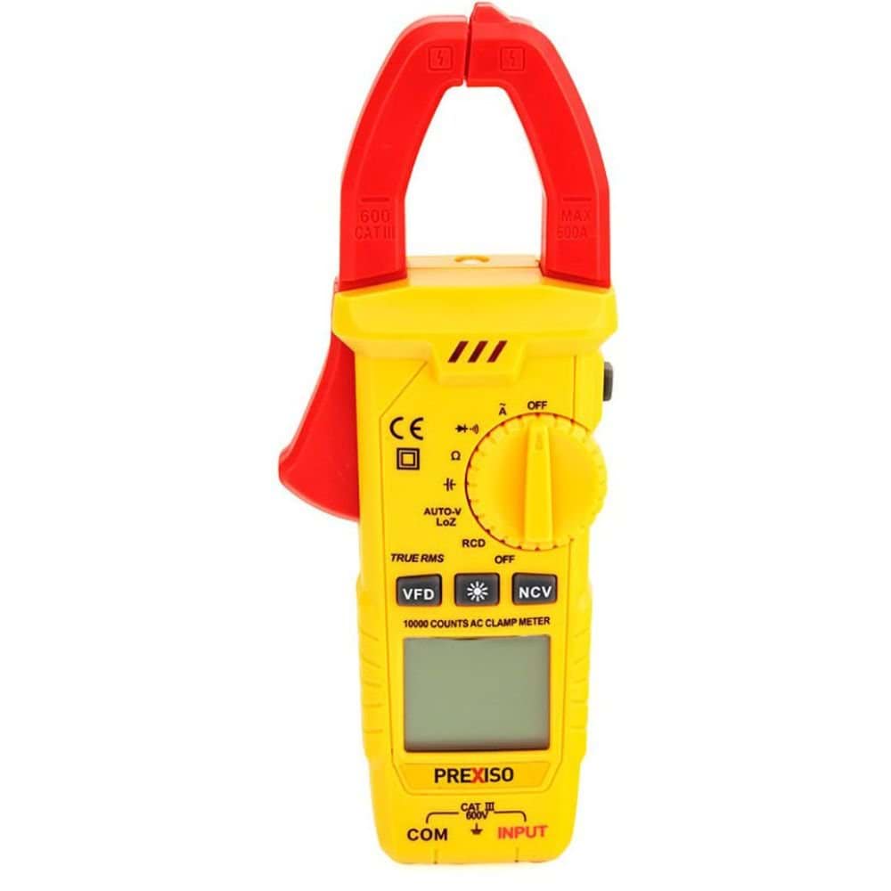 Pinça Amperimétrica Digital 600V 10A Prexiso PDMX-83B