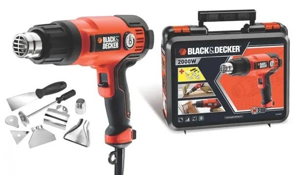Pistola de Ar Quente 2000W Black & Decker KX2200K-QS