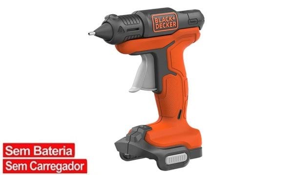 Pistola de Cola Termofusível 12V Black&Decker BDCGG12N
