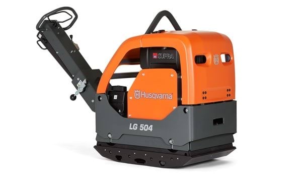 Placa Compactadora Reversível Motor Hatz 470kg Husqvarna LG 504