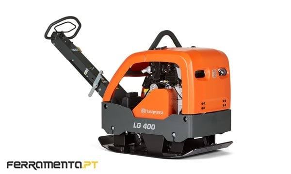 Placa Compactadora Reversível Motor Lombardini 436kg Husqvarna LG 400