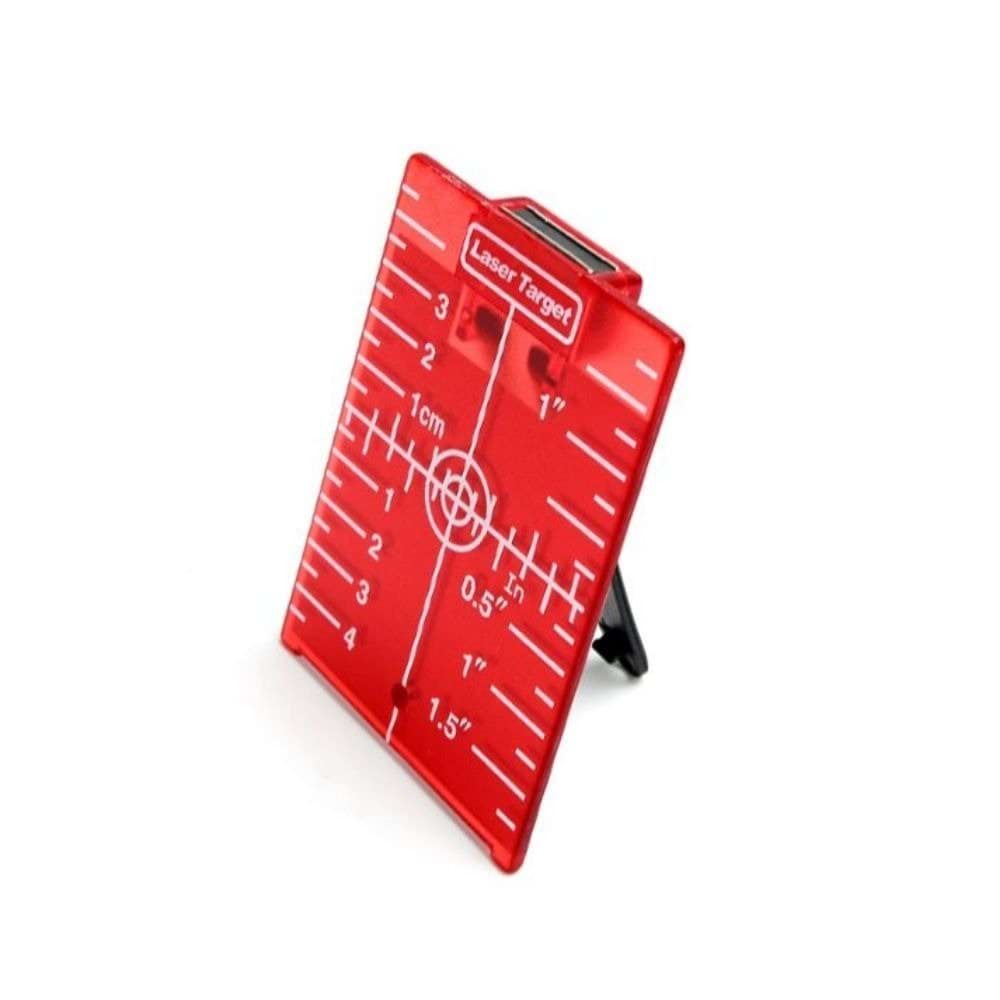 Placa Alvo Laser Vermelha Prexiso PT-R