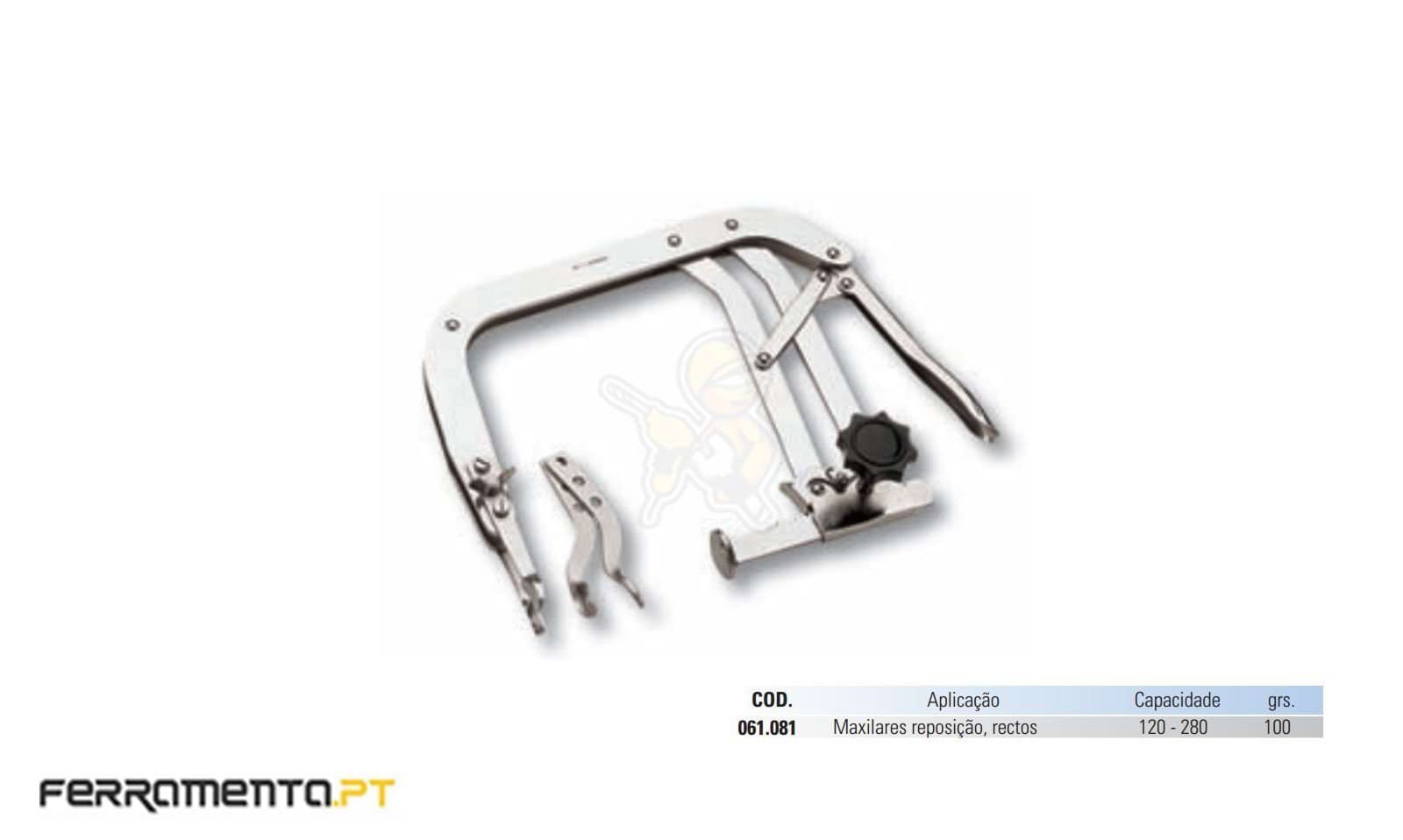 Ponteiras Desmonta Válvulas Rectas 120 - 280 Irimo 061.081